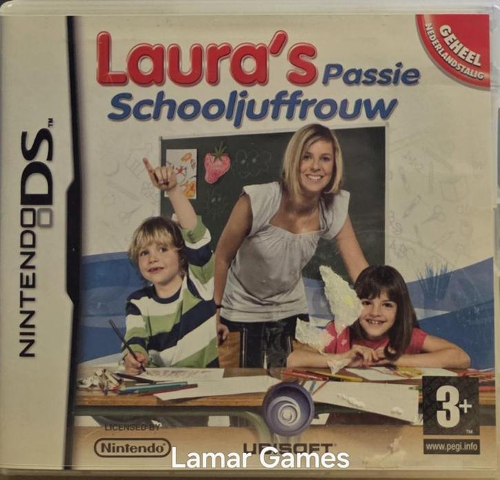 Lauras passie Schooljuffrouw (Nintendo DS used game), Games en Spelcomputers, Games | Nintendo DS, Ophalen of Verzenden