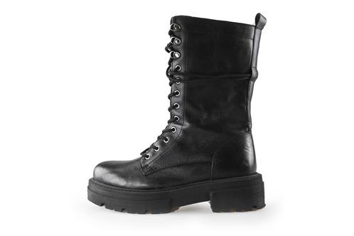Veterboots in maat 37 Zwart | 5% extra korting, Kleding | Dames, Schoenen, Zwart, Gedragen, Overige typen, Verzenden