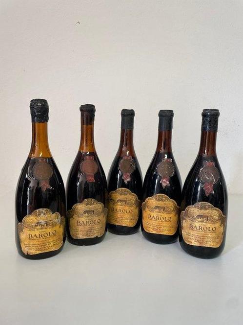 1964 x 2, 1967 &  1969 x2 Giovanni Scanavino - Barolo, Collections, Vins