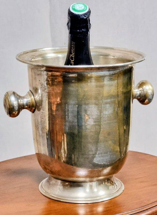 Ijsemmer - Messing, Verzilverd - Verzilbert massief, Antiek en Kunst, Curiosa en Brocante