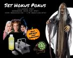 Hokus Pocus Set Met Heks, Rookmachine En Spot, Muziek en Instrumenten, Licht en Laser, Nieuw