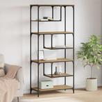 vidaXL Boekenkast artisanaal eikenkleurig 81 x 36 x 176 cm, Huis en Inrichting, Verzenden, Nieuw