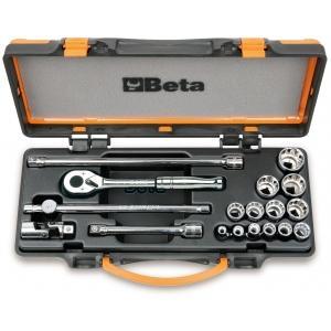 Beta 910as/mbm-c18-doppendoos met dopsleutels, Bricolage & Construction, Outillage | Outillage à main