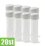 Lege buisjes met schroefdop 5 ml 20 st, Verzenden, Nieuw