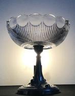 Vallerysthal - Plateau - Compotier persglas sur un pied, Antiek en Kunst