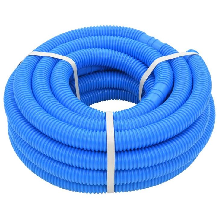 vidaXL Zwembadslang 38 mm 12 m blauw, Tuin en Terras, Zwembaden, Nieuw, Verzenden