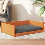 vidaXL Hondenmand 95,5x65,5x28 cm massief grenenhout, Dieren en Toebehoren, Honden-accessoires, Verzenden, Nieuw