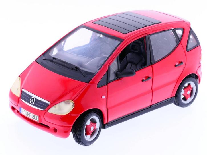 Schaal 1:18 Maisto 31841 Mercedes Benz A-Class A-140 1997..., Hobby en Vrije tijd, Modelauto's | 1:18, Gebruikt, Maisto, Ophalen of Verzenden