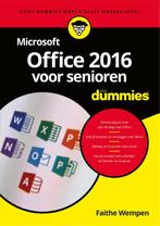 Voor Dummies  -   Microsoft Office 2016 voor senioren voor, Boeken, Faithe Wempen, Zo goed als nieuw, Verzenden