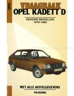 1979 - 1985 OPEL KADETT D, BENZINE VRAAGBAAK NEDERLANDS