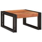 vidaXL Badkamerrek met plank Bruin 40 x 50 x 23 cm Massief, Huis en Inrichting, Verzenden, Nieuw