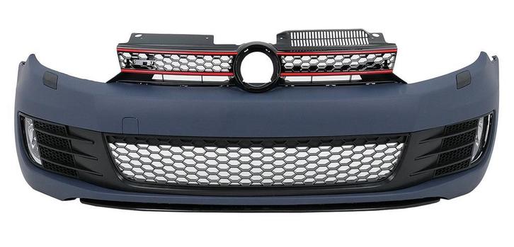 VW Golf 6 Voorbumper GTI Look met Grille, Auto-onderdelen, Carrosserie, Voor, Bumper, Nieuw, Volkswagen, Ophalen of Verzenden