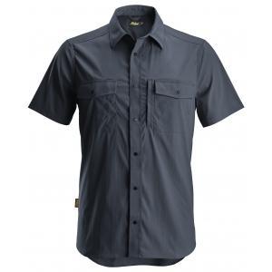 Snickers 8520 litework, shirt met korte mouwen - 9500 - navy, Doe-het-zelf en Bouw, Veiligheidskleding