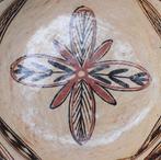 Grote serveerschaal 28 cm Berber Kabyle - Terracotta -, Antiek en Kunst