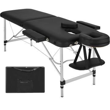 tectake Massagetafel 2 zones met matras en aluminium frame - beschikbaar voor biedingen