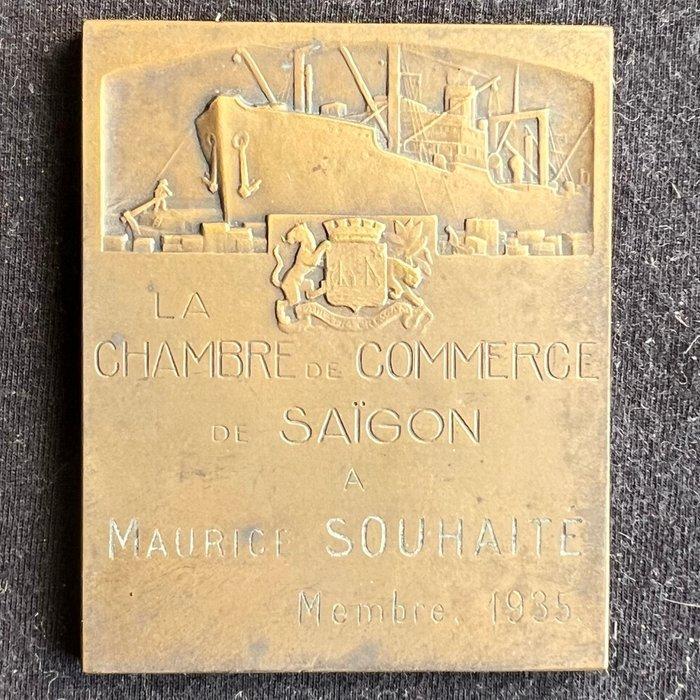 Frans-Indochina. Bronze medal 1935 (Zonder minimumprijs), Timbres & Monnaies, Monnaies & Billets de banque | Accessoires