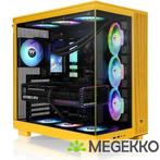 Thermaltake View 380 XL TG ARGB Midi Tower Geel, Computers en Software, Computerbehuizingen, Verzenden, Nieuw