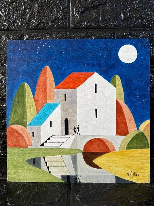 V. Altieri (1977) - Riflessi, Antiek en Kunst, Kunst | Schilderijen | Klassiek