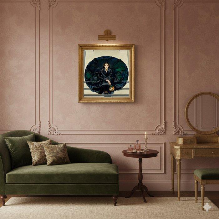 Le Yack - Velvet Silence - Hand signed, Antiek en Kunst, Kunst | Schilderijen | Modern