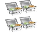 Verdeelbakken Chafing Dish Set voor Buffet - 2 Bakken GN 1/2, Huis en Inrichting, Verzenden, Nieuw