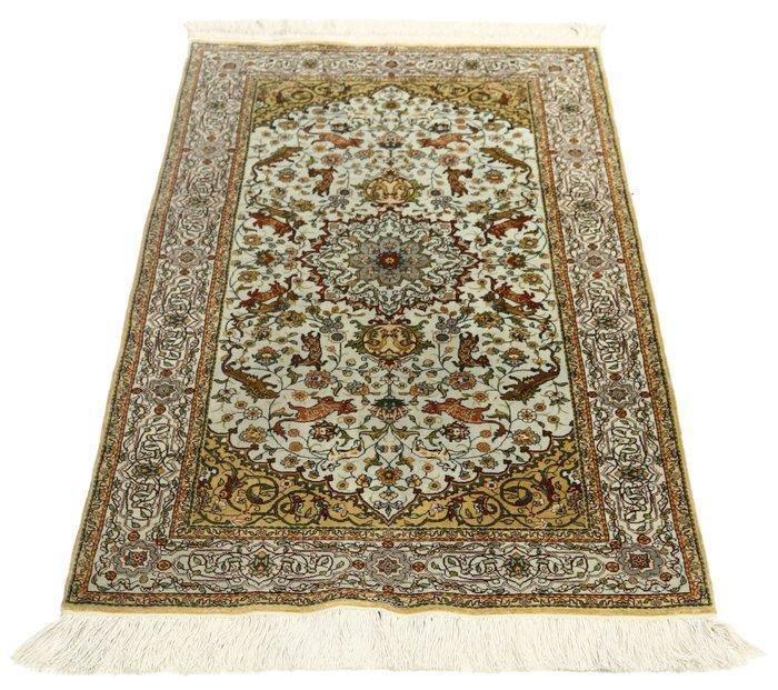 Exquise zijden tapijt uit China - Vloerkleed - 137 cm - 77, Huis en Inrichting, Stoffering | Tapijten en Vloerkleden