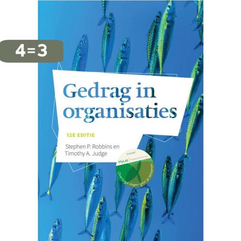 Gedrag in Organisaties, 12 editie met MyLab NL toegangscode, Boeken, Schoolboeken, Gelezen, Verzenden