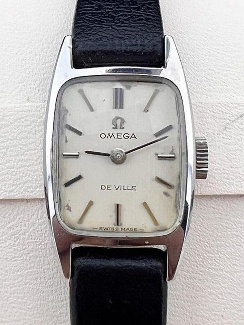 Omega - Mini Ladies De Ville - Sans Prix de Réserve - ST, Handtassen en Accessoires, Horloges | Heren