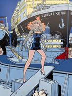 Kuijpers, Henk - 1 Print - Franka - Zeefdruk: Waterstad -, Nieuw