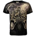 Rock Eagle Biker The Serpent Double Headed Dragon T-Shirt, Kleding | Heren, Nieuw