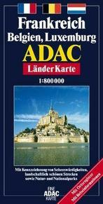 ADAC Karte, Frankreich, Belgien, Luxemburg  Book, Gelezen, Verzenden