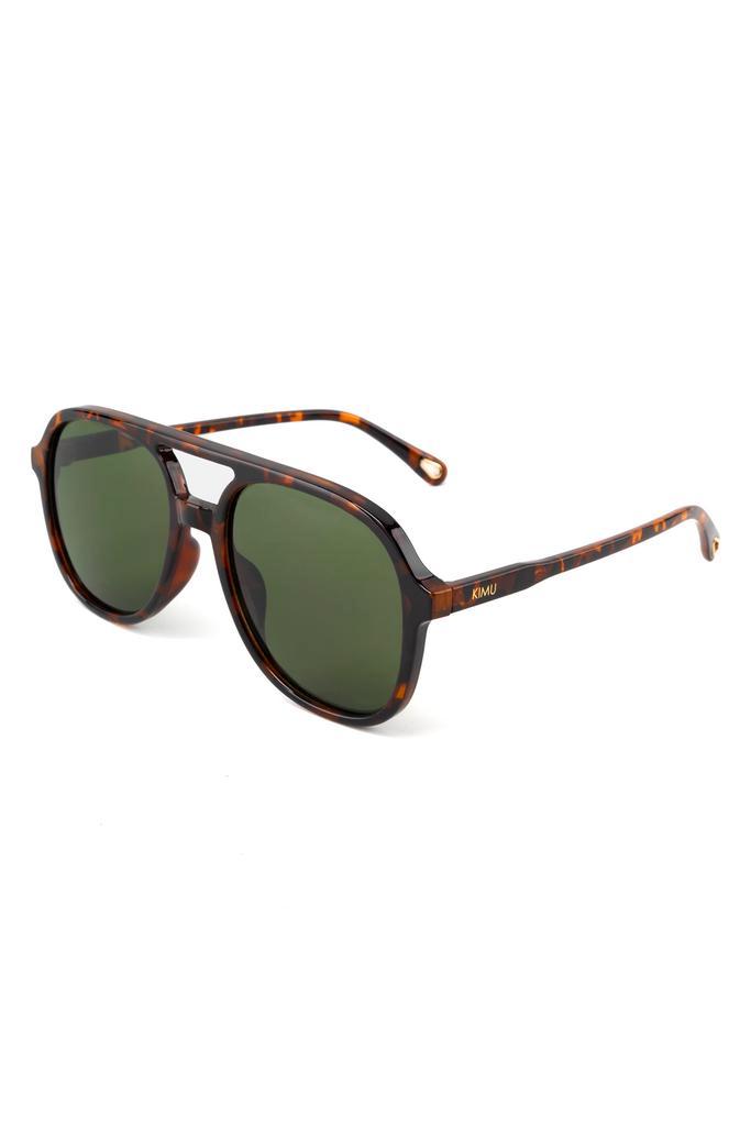 Motor Pilotenbril Rond Tortoise Montuur Kunststof G15 Groene, Hobby en Vrije tijd, Feestartikelen, Nieuw, Ophalen of Verzenden