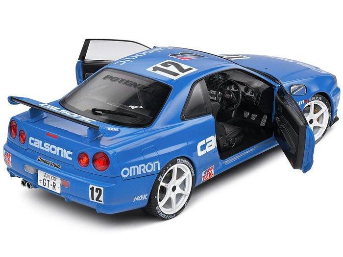 Solido 1:18 - Modelauto - Nissan Skyline GT-R R34 Calsonic, Hobby & Loisirs créatifs, Voitures miniatures | 1:5 à 1:12