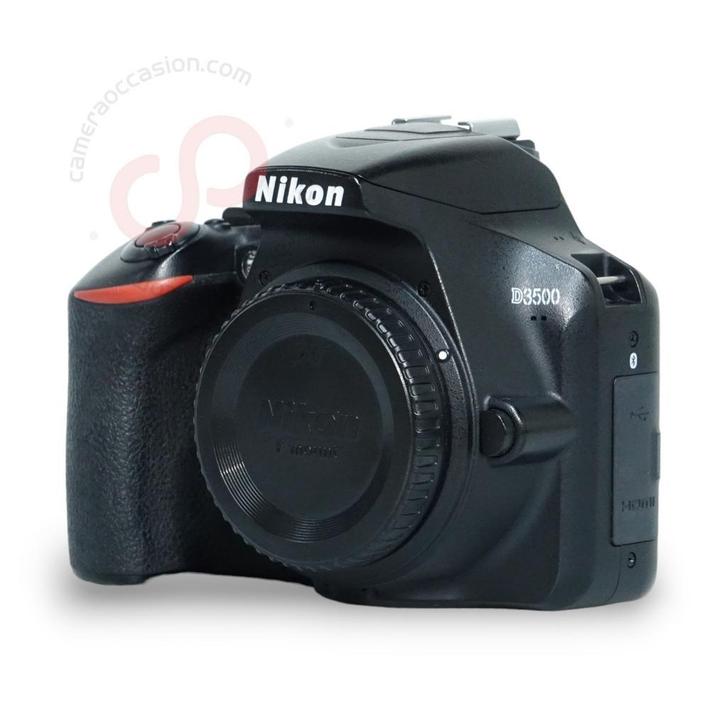 Nikon D3500 zwart nr. 1741, Audio, Tv en Foto, Fotocamera's Digitaal, Spiegelreflex, Zo goed als nieuw, Nikon, Ophalen of Verzenden