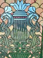 Art Nouveau Glas-in-loodraam - 1970-1980 - Jugendstil Stijl
