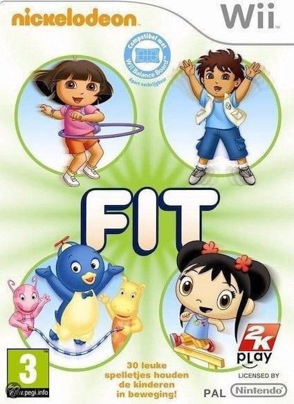 Nickelodeon Fit (Wii Games), Games en Spelcomputers, Games | Nintendo Wii, Zo goed als nieuw, Ophalen of Verzenden