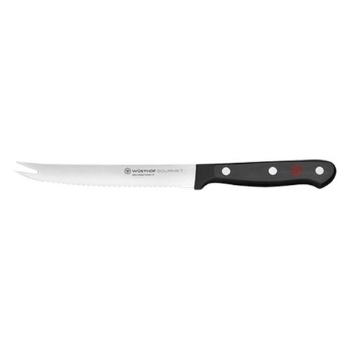 Tomatenmes | GOURMET | RVS | Zwart | Lengte 254mm Wüsthof, Zakelijke goederen, Horeca | Keukenapparatuur, Nieuw in verpakking
