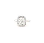 Ring - 18 karaat Witgoud -  2.30ct. tw. Diamant (Lab-grown)