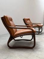 IKEA - Fauteuil - Baden - Rattan, Bamboe, Leder, Canvas - 2