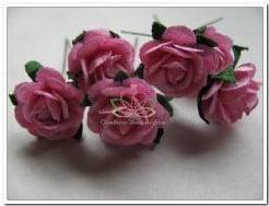 Mulberry Roosjes Rose 10-15 mm pak, Huis en Inrichting, Woonaccessoires | Kunstplanten en Kunstbloemen, Nieuw