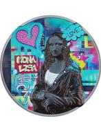 Cookeilanden. 20 Dollars 2023 Mona Lisa - Graffiti Art, 3 Oz