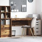 vidaXL Bureau Oud Hout 100 x 40 x 76 cm, Huis en Inrichting, Bureaus, Verzenden, Nieuw
