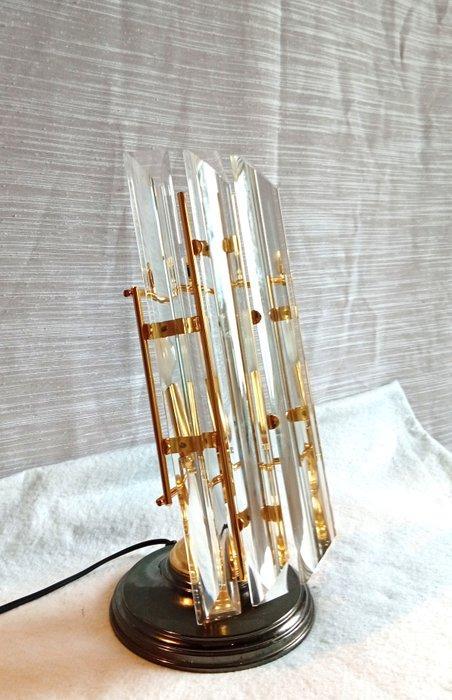 Bureaulamp - Messing, Glas, Antiek en Kunst, Curiosa en Brocante