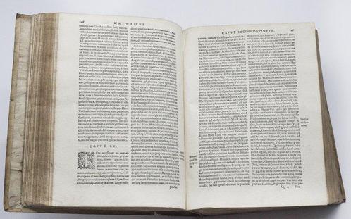 S. Tommaso dAquino - Enarrationes - 1584, Antiek en Kunst, Antiek | Boeken en Manuscripten