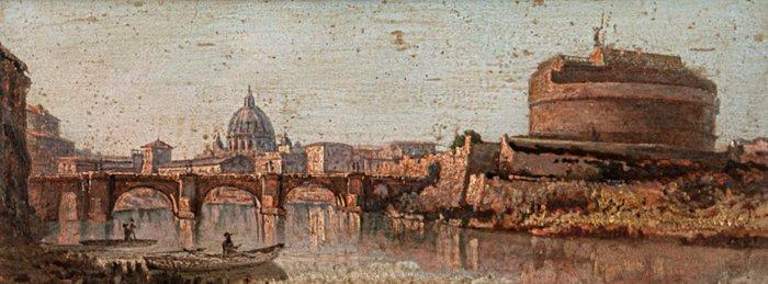 Jean Baptiste Camille Corot (1796-1875), attribuito a -, Antiek en Kunst, Kunst | Schilderijen | Klassiek