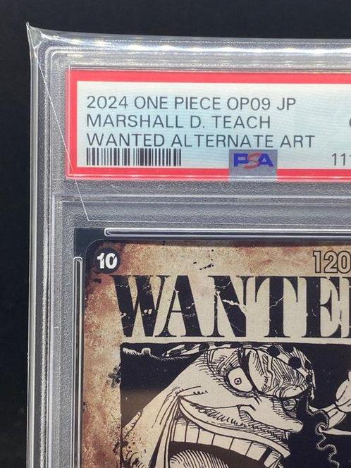 Bandai Graded card - One Piece - Marshall D. Teach #093, Hobby en Vrije tijd, Verzamelkaartspellen | Overige