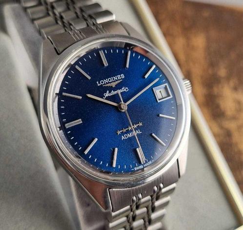 Longines - Ref.1563-2 - Admiral 5 Star -  Admiral Jubilee, Handtassen en Accessoires, Horloges | Antiek