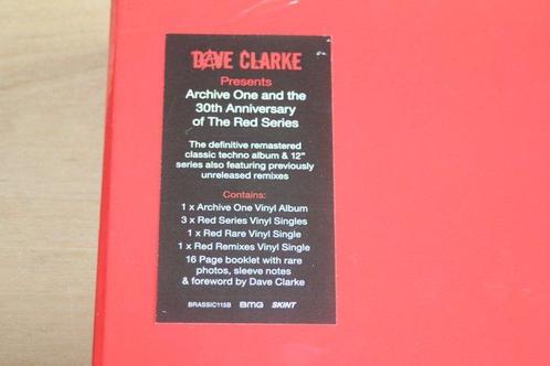 Dave Clarke  - Archive One And The Red Series (Deluxe, Cd's en Dvd's, Vinyl Singles