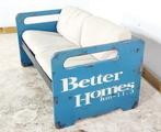Sofa - Hout, Textiel - Tweepersoonsbank