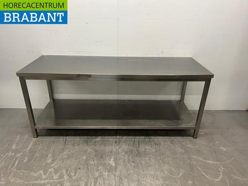 Table de travail en acier inoxydable 200 x 70 x 83,5 cm, Zakelijke goederen, Horeca | Overige, Verzenden