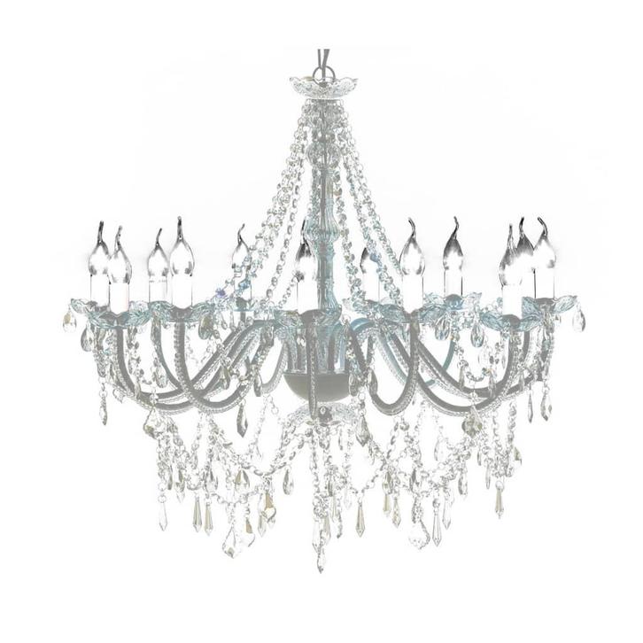 vidaXL Kroonluchter Maria Theresa 12-armig, Huis en Inrichting, Lampen | Kroonluchters, Nieuw, Verzenden